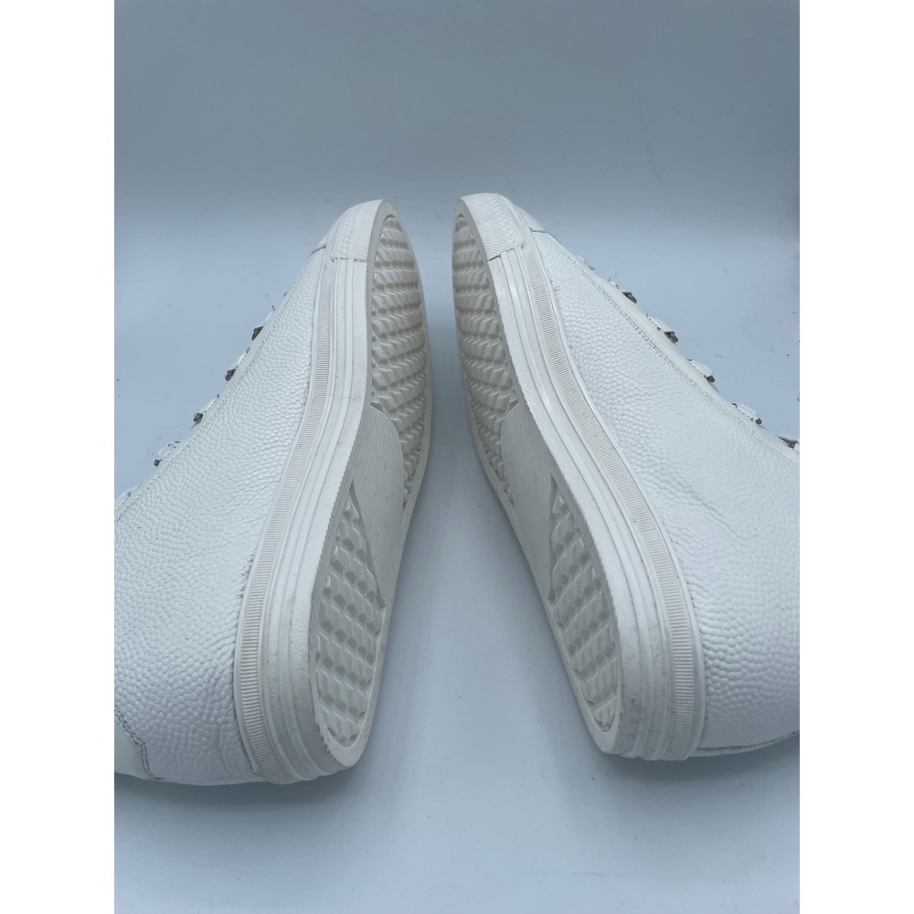 Belvedere Angelo White Crocodile Calf Leather High Top Sneakers Mens 8 33683 - Picture 6 of 8